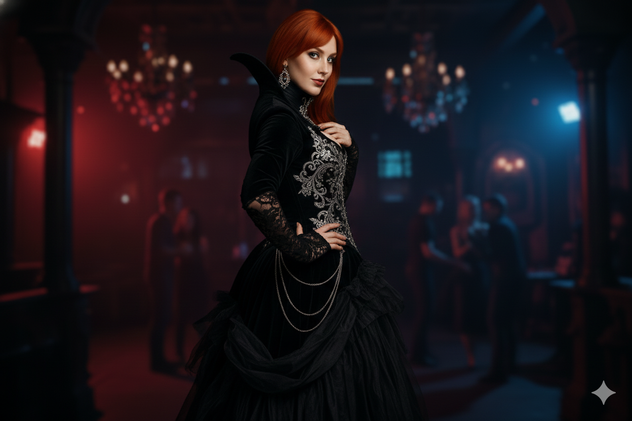 Modella gothic underground